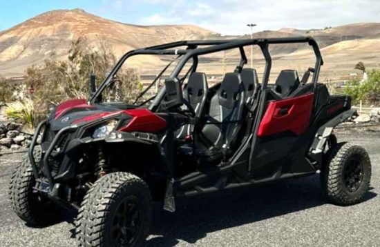 Recorrido en Buggy de cuatro plazas en Lanzarote